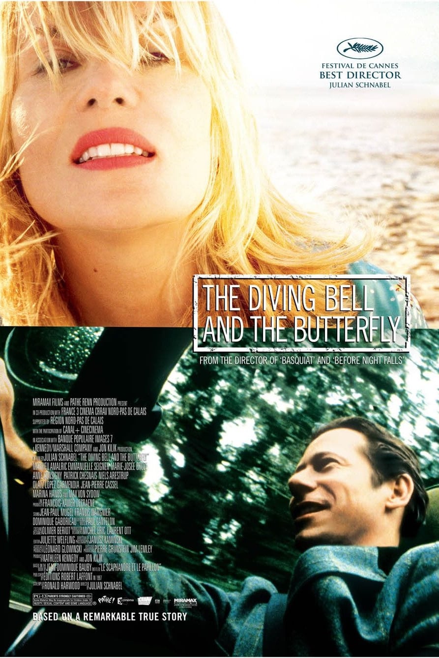 Download The Diving Bell And The Butterfly (2007) {French Audio With Eng Subtitles} 480p [330MB] || 720p [1GB] || 1080p [2GB]